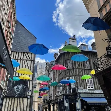 Le Logis Du Gros Horloge - Cosy Et Douillet Apartment