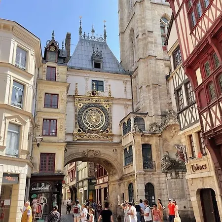 Le Logis Du Gros Horloge - 4 Pers - Hyper Centre *